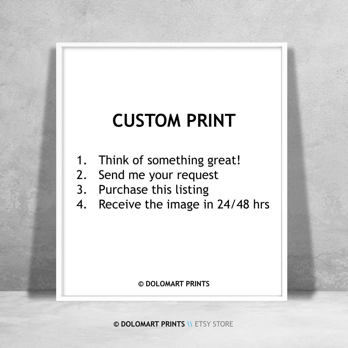 Custom Print Pick A Subject Or Request An Extravagant Customization And I Will Make It Work For You