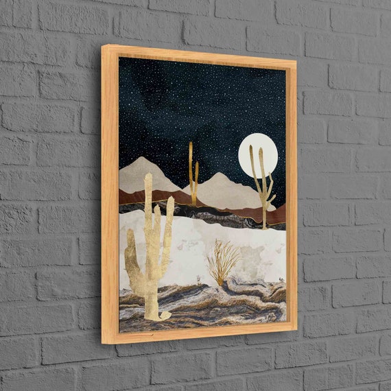 Canvas Home Decor Wall Art Abstract Desert Landscape Contemporary Print