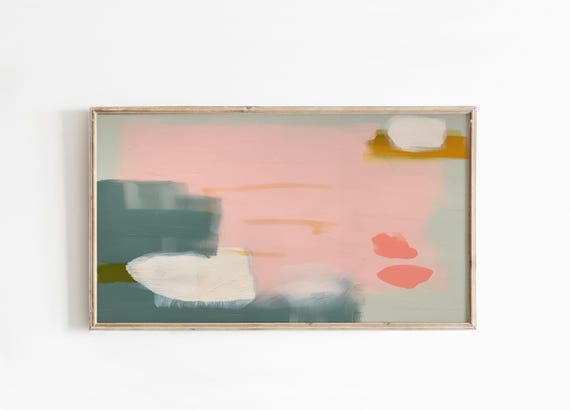 Abstract Frame Tv Art Art For Frame Tv Bright Abstract Oil Painting Bold Abstract Art 361