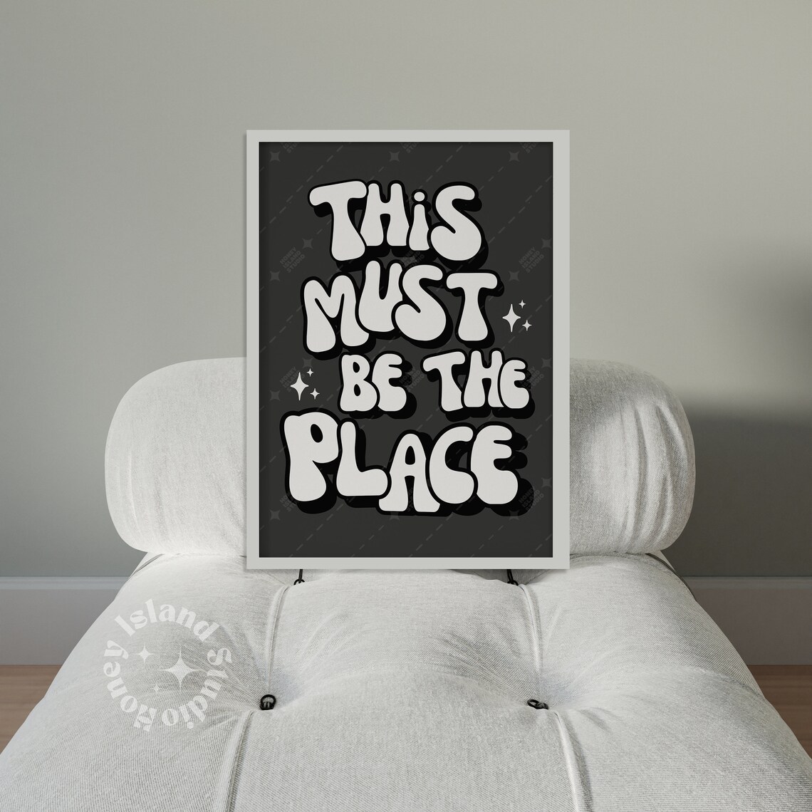 This Must Be The Place Retro Wall Art Print