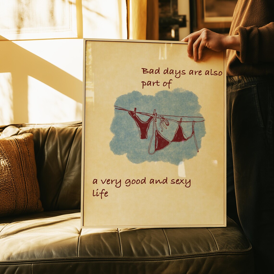 Self Love Quote, Cheeky Inspirational Poster - Image 3
