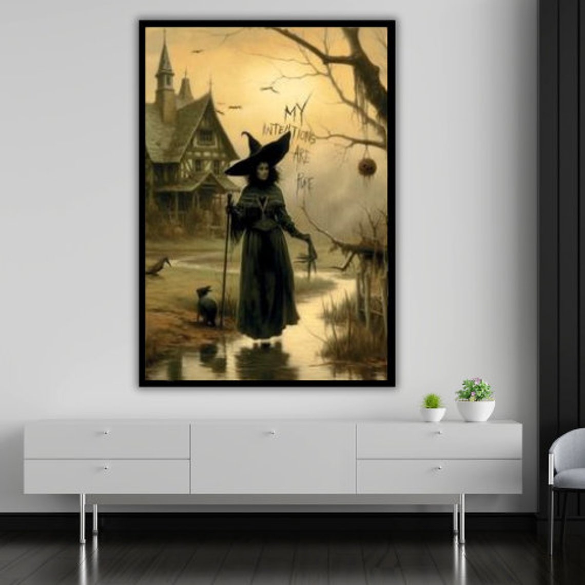 Modern Halloween Ghost Decor, Gift Idea - Image 4