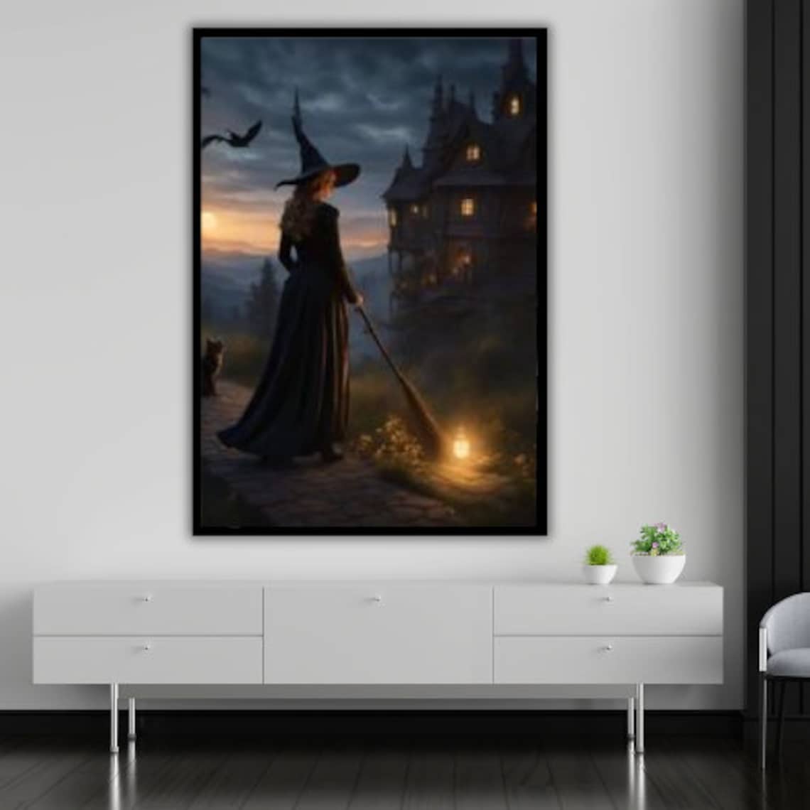 Witch Gothic Home Decor, Gift For Witches - Image 4