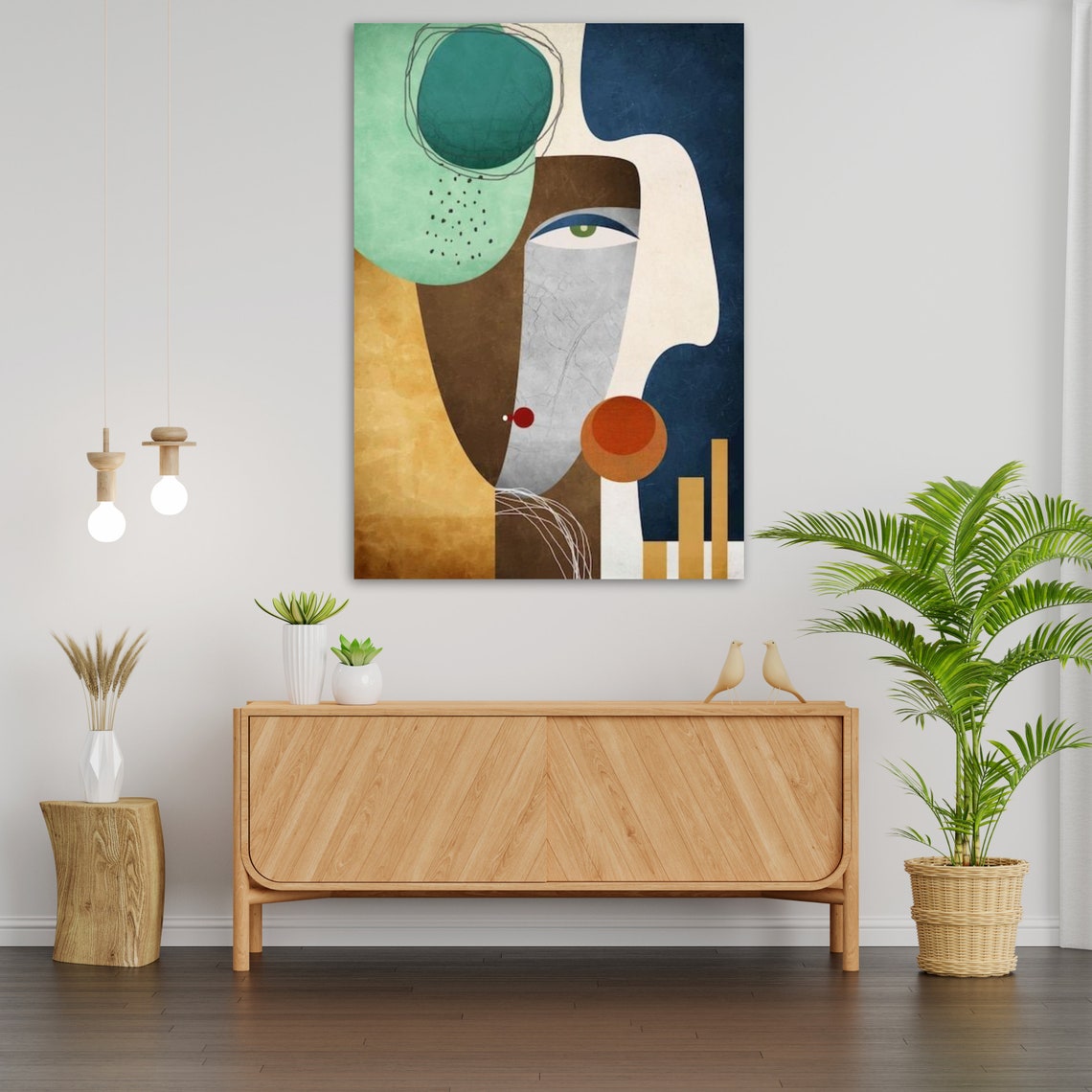 Abstract Art Print, Modern Home Decor - Image 3