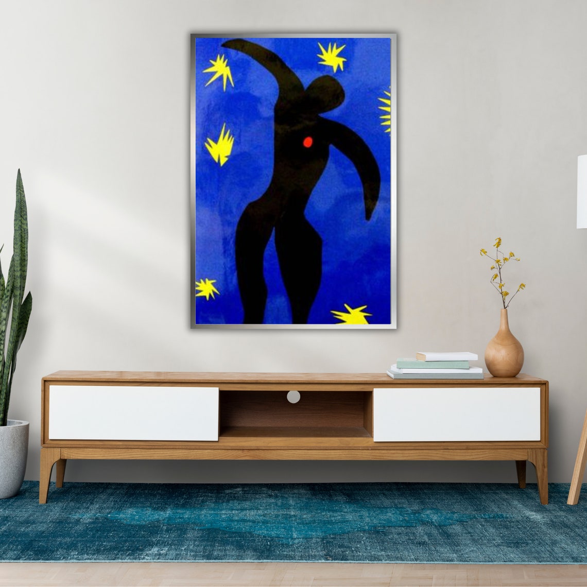 Ready To Hang Henri Matisse Art Print Wall Decor Abstract Art Gallery Wall Piece - Image 2