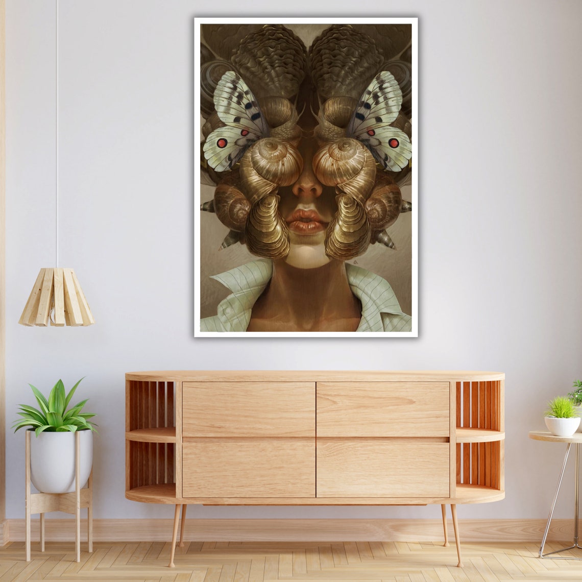 Surreal Modern Abstract Art Print - Image 3