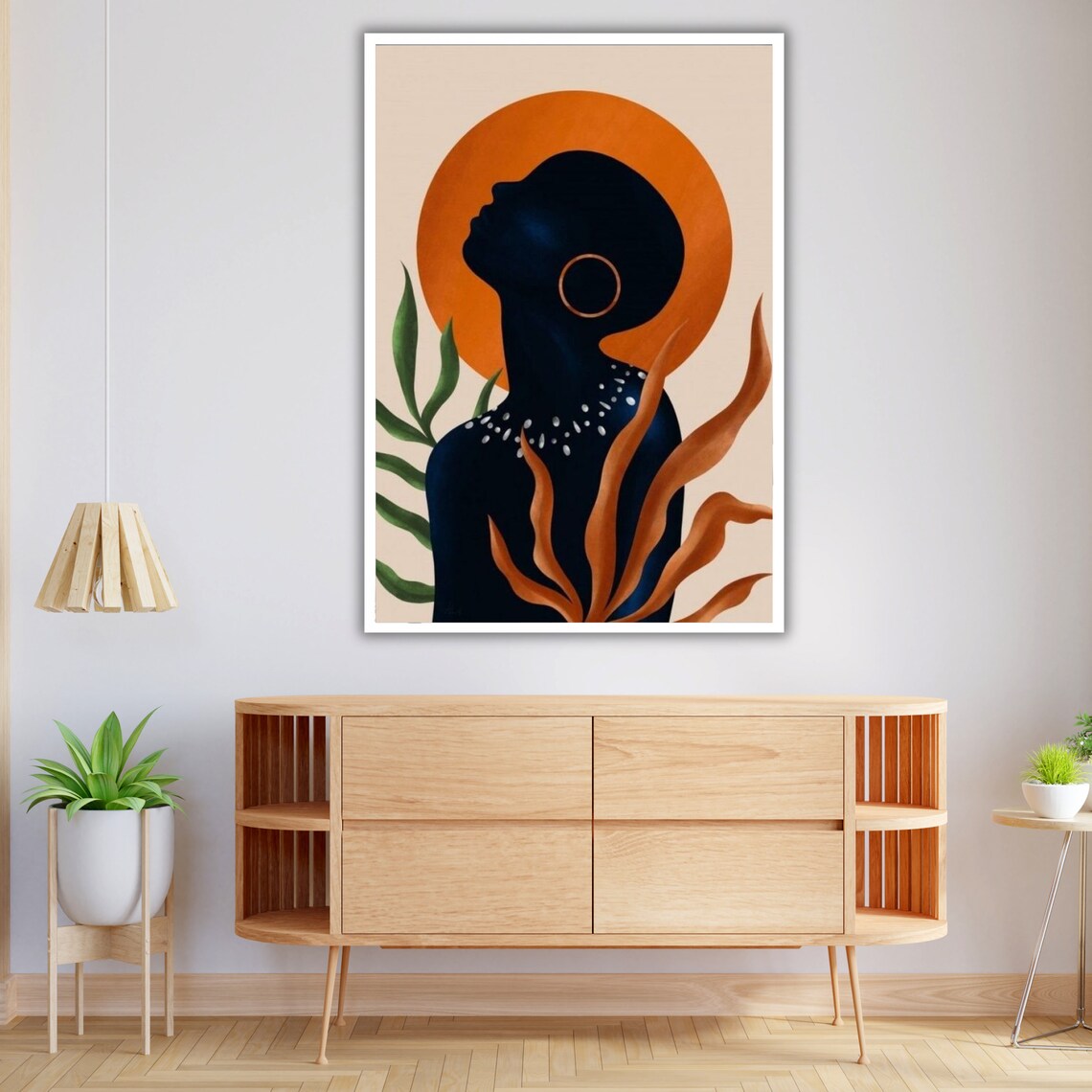 Abstract Modern Art Print, Contemporary Painting - Image 4