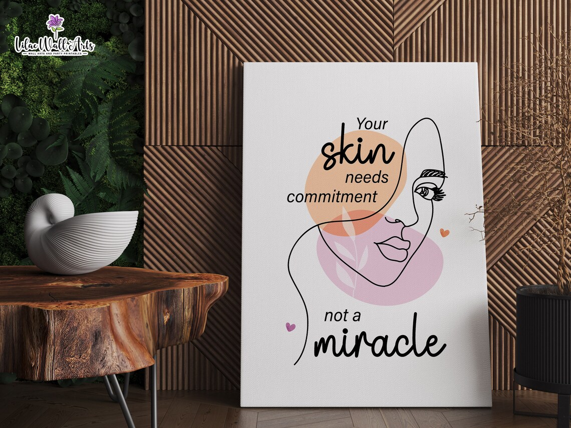 Beauty Salon Massage Room Wall Art Print