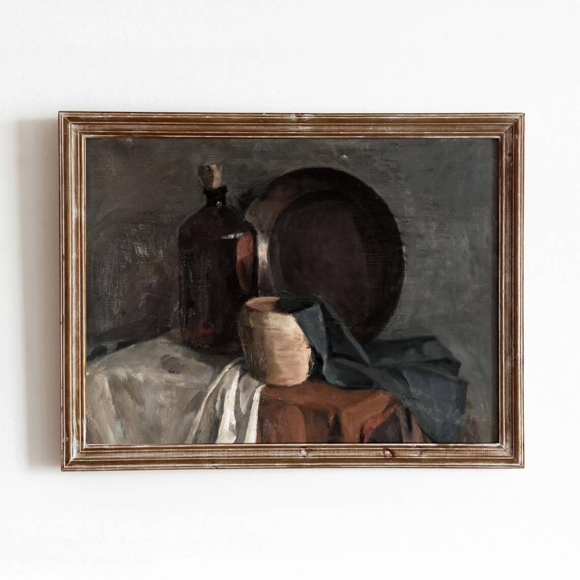 Kitchen Still Life Vintage Country Kitchen Art Print