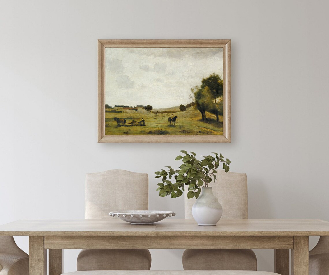 Farming The Fields Vintage Farmhouse Art Print - Image 2