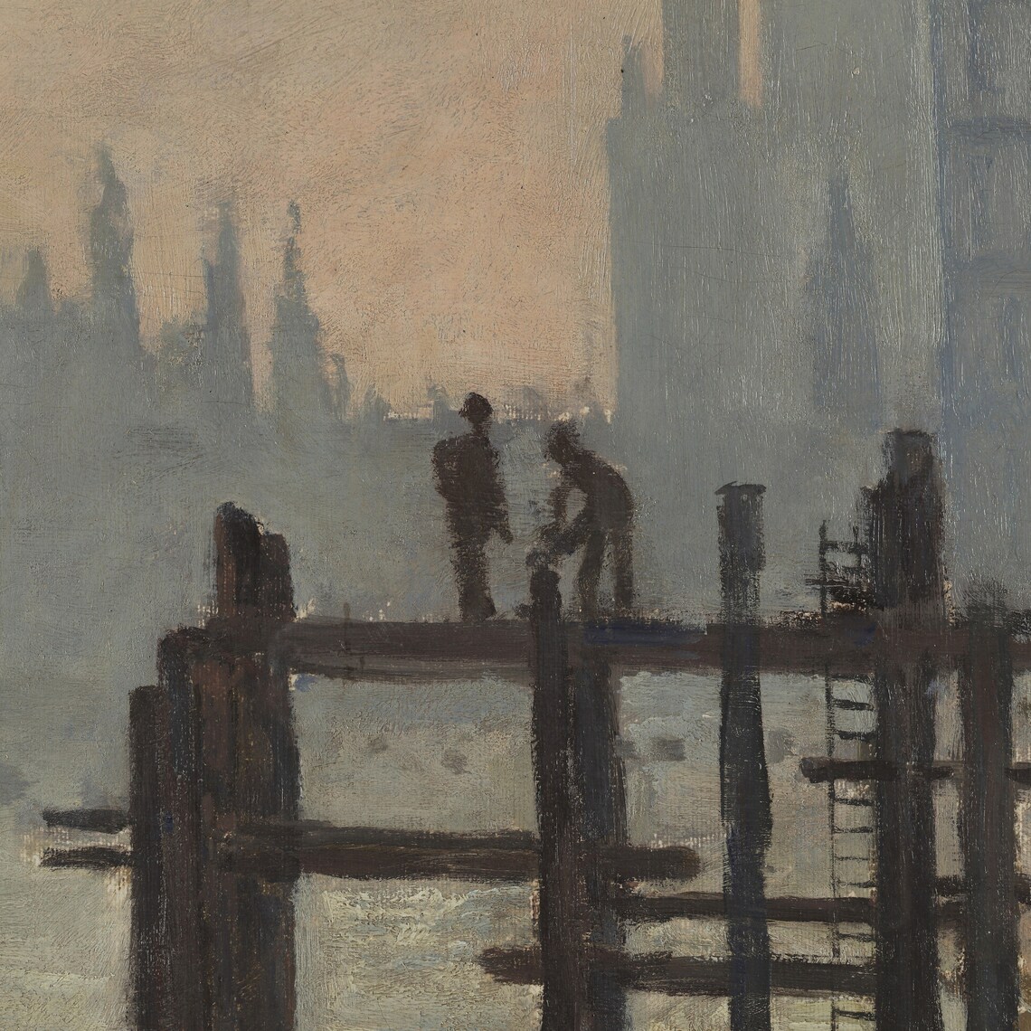 The Thames Below Westminster, Monet-Inspired Art Print - Image 2