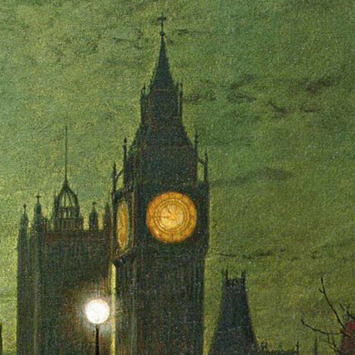 Reflections On The Thames By John Atkinson Grimshaw Art Print - Image 2