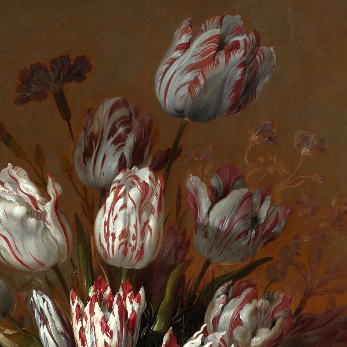Hans Bollongier Floral Still Life Tulips Dutch Masterpiece Poster - Image 2
