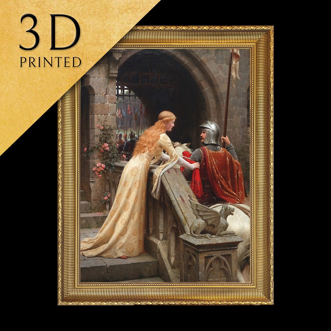 God Speed by Edmund Blair, Oil-Painting Style Print