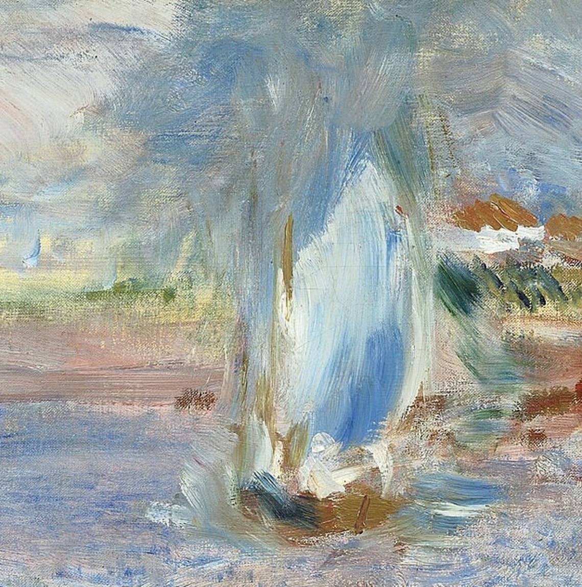 Pierre Renoir Oarsmen At Chatou River Boating Impressionist Poster - Image 3