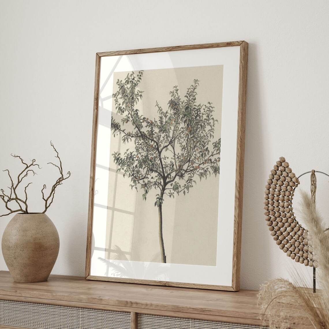 Vintage Orange Tree Botanical Kitchen Art Print - Image 4