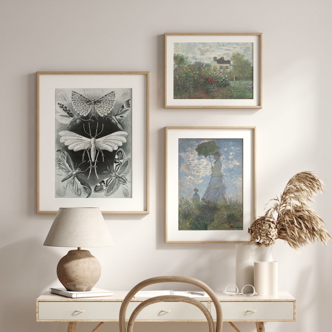 Ernst Haeckel Moth Illustration Vintage Scientific Insect Art Poster - Image 2