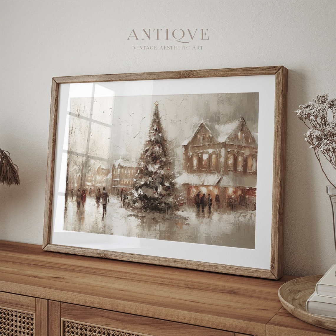 Christmas Town Square - Rustic Decor - Image 3