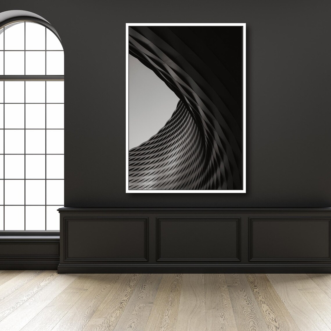 Abstract Architectural, Modern Minimalist Geometric Pattern - Image 4