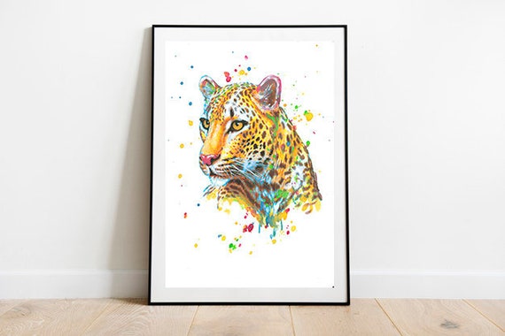 Leopard Print Panthera Cheetah Nursery Animal Print