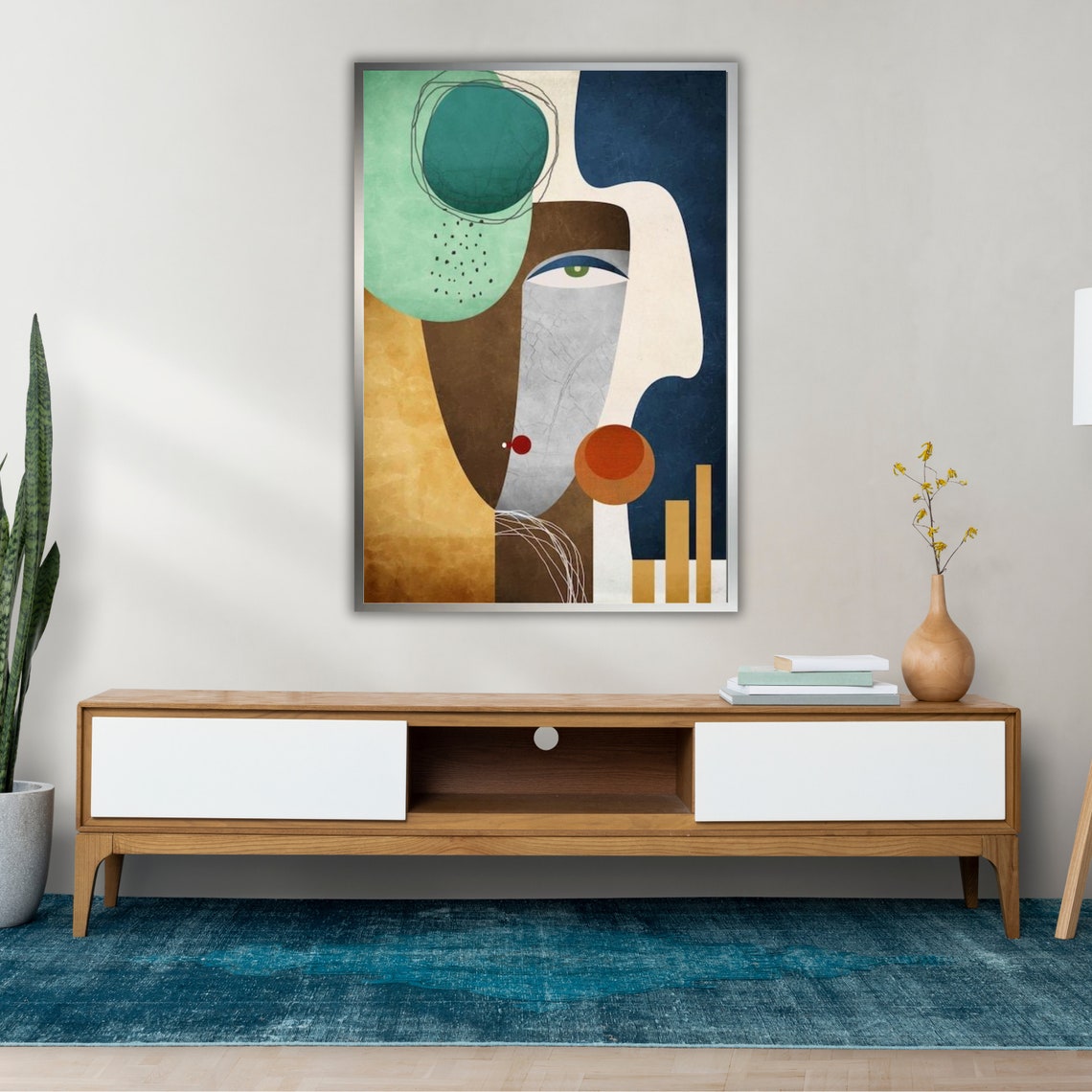 Abstract Art Print, Modern Home Decor - Image 4