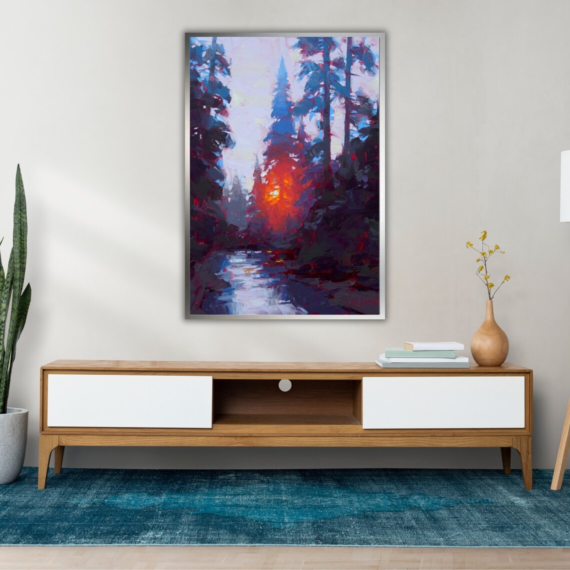 Forest Landscape, Nature Decor - Image 2