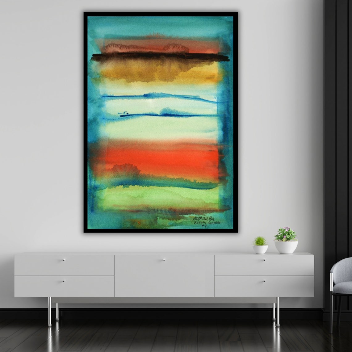 Rothko Print, Abstract Artwork For Wall - Image 4