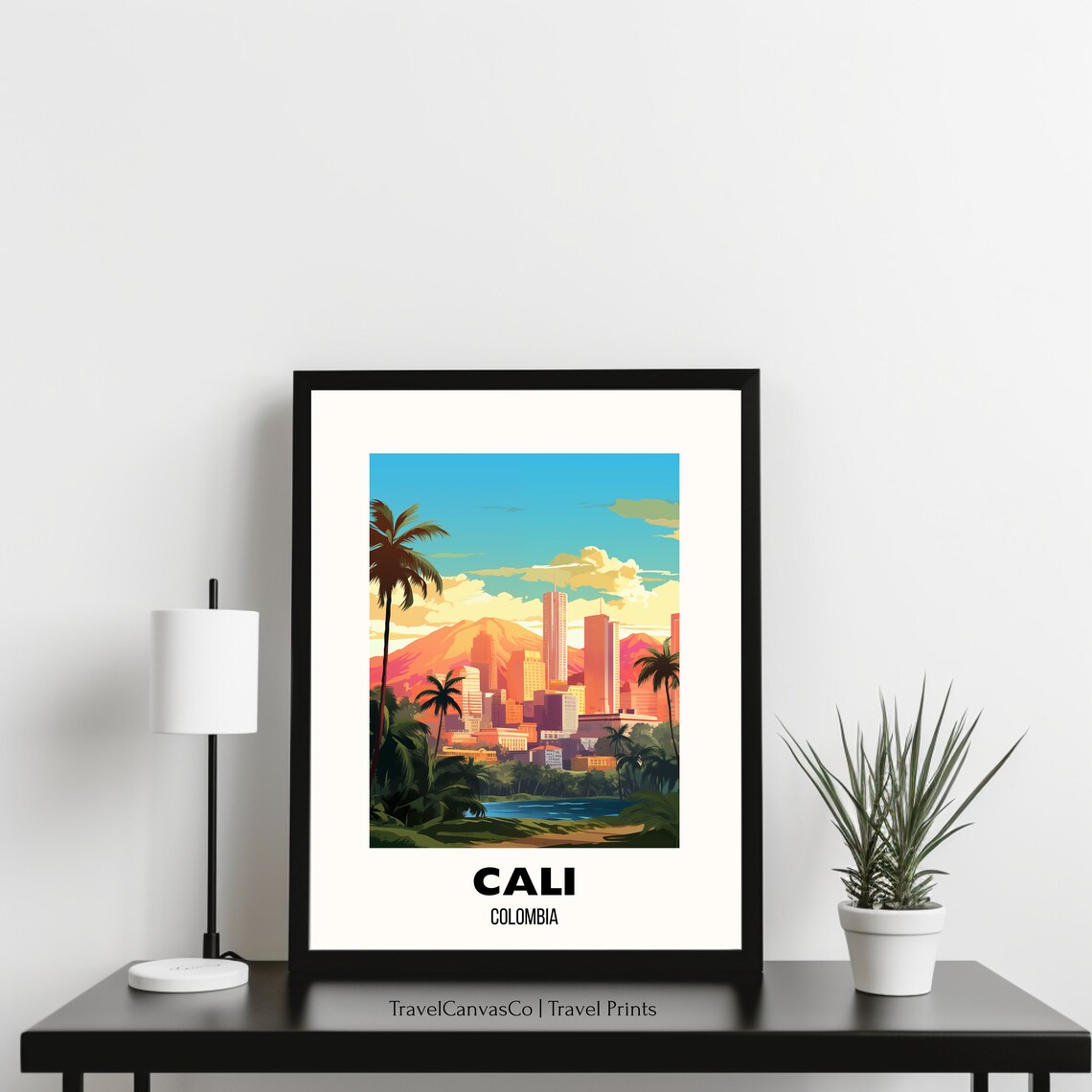 Cali Colombia Travel Poster, City Wall Art Print - Image 3