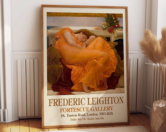 Orange by Frederick Leighton, Classic Poster Print