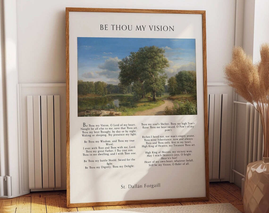 Be Thou My Vision Music Sheet, Nature Landscape