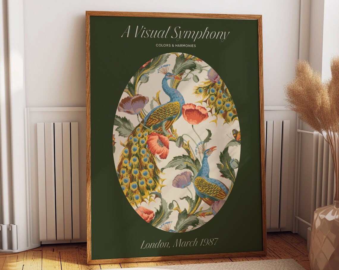 A Visual Symphony Exhibition Poster, 1987