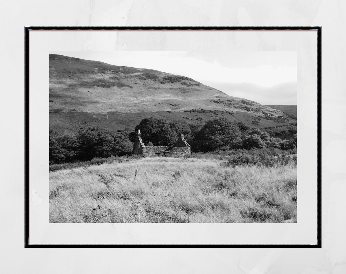 Isle Of Arran Bothy Scotland Landscape Poster Print