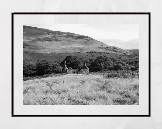 Isle Of Arran Bothy Scotland Landscape Poster Print