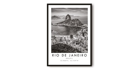 Rio De Janeiro Brazil Travel Poster