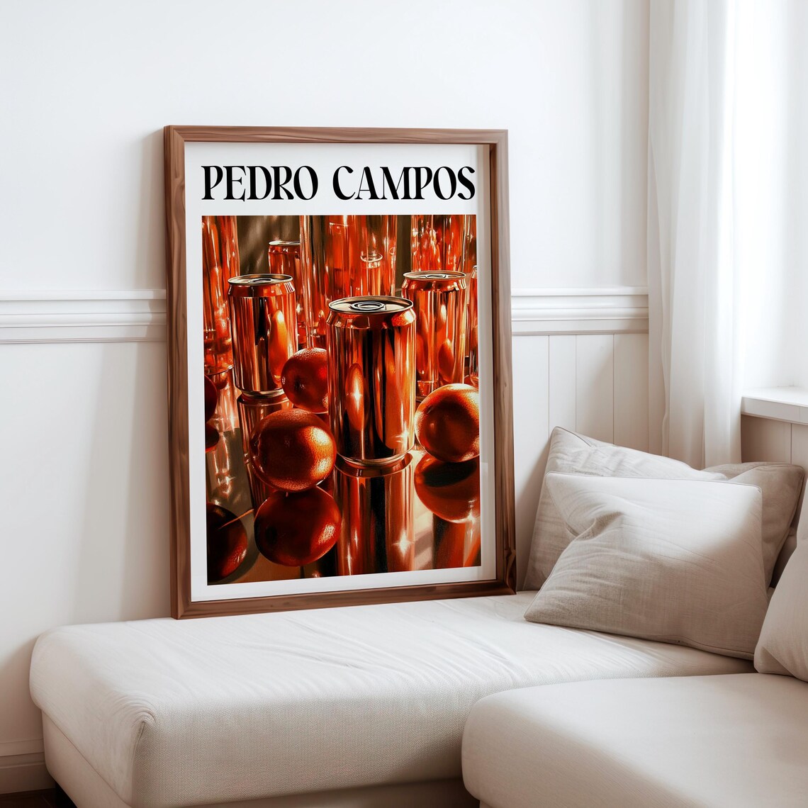 Pedro Campos Inspired Photorealism Print Hyperrealistic Object Posters Modern Realism Wall Decor Realistic Soda Can Fruit Art Print
