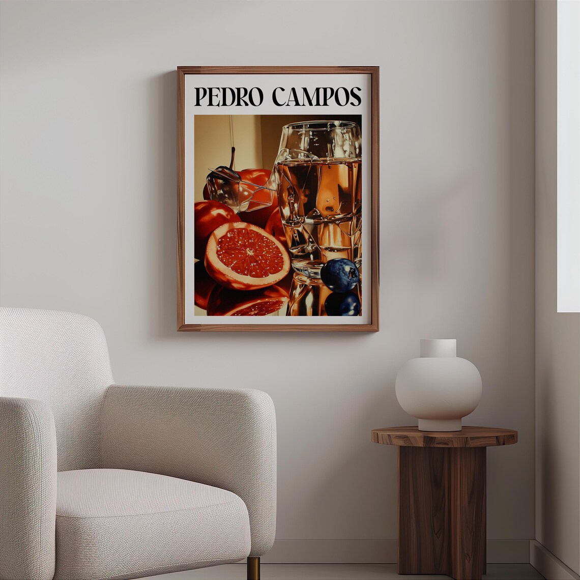 Pedro Campos Inspired Photorealism Print Hyperrealistic Object Posters Modern Realism Wall Decor Realistic Soda Can Fruit Art Print - Image 2
