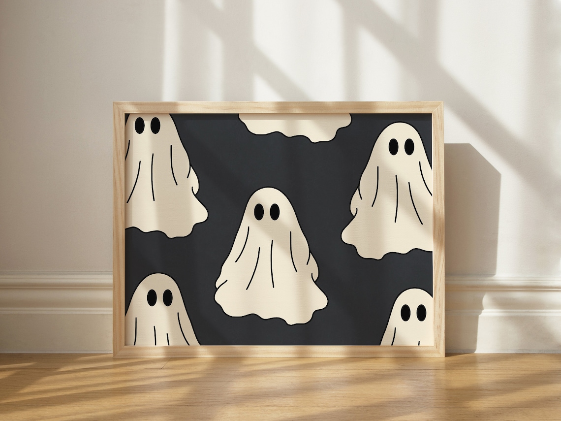 Halloween Party Decor Art Print, Fall Holiday Decor