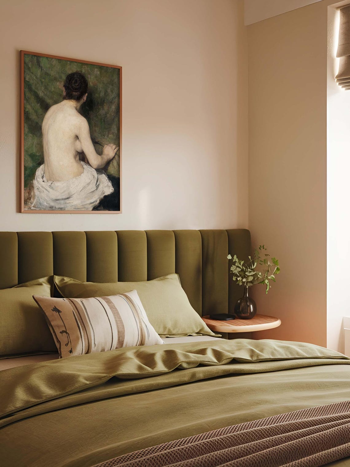 Classical Female Nude, Vintage Romantic Art Print - Image 2