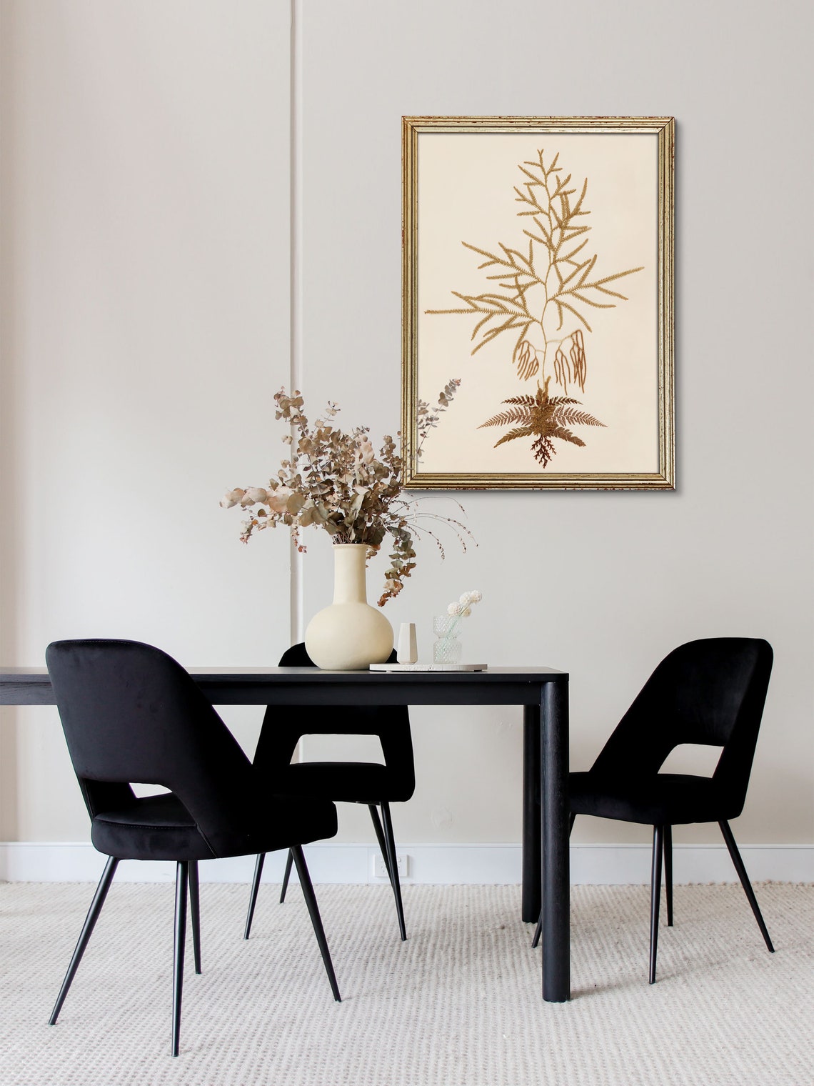 Vintage Fern Art Print No 05, Botanical Poster - Image 2