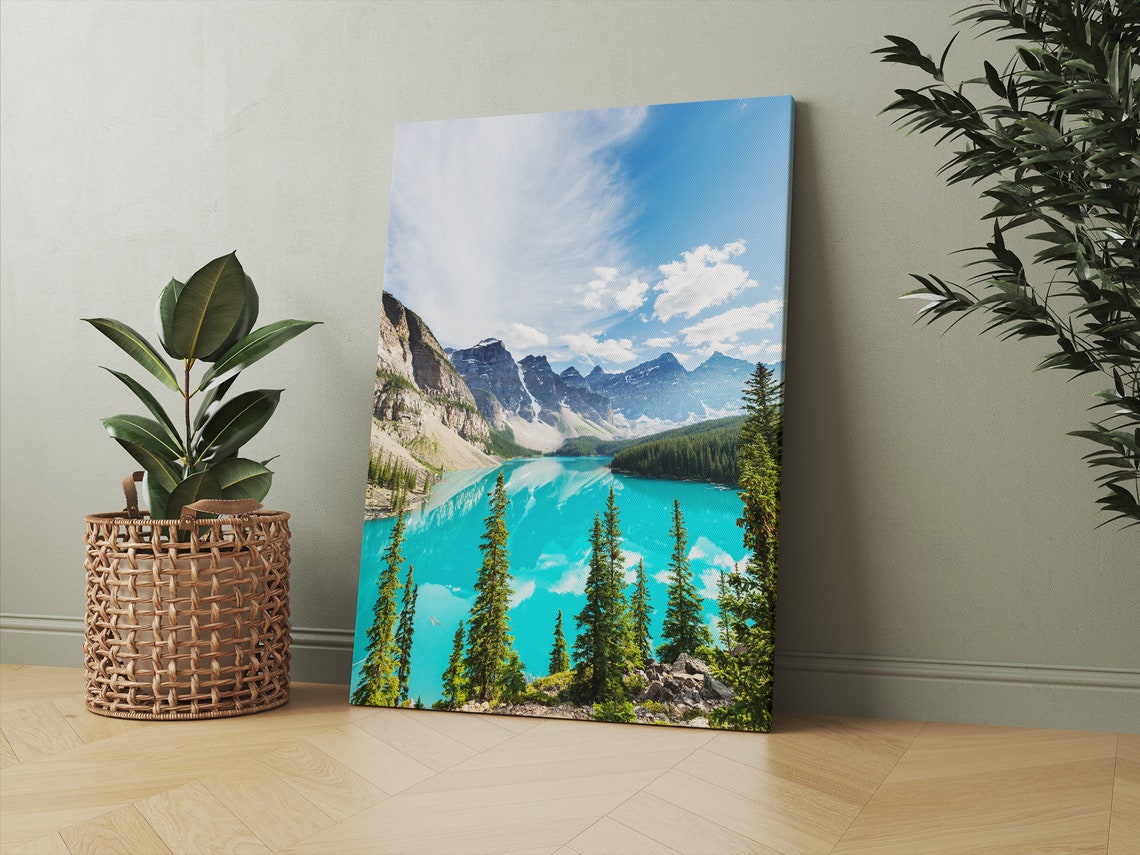 Banff Print Banff Print Banff Art Banff Wall Art Banff Painting Wall Art Mountain Print Mountain Lake Print Mountains - Image 2