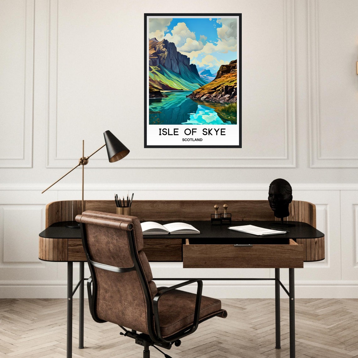 Isle Of Skye Travel Poster Isle Of Skye Travel Print Isle Of Skye Wall Art Isle Of Skye Travel Gift Isle Of Skye Art Print Scotland Poster - Image 2