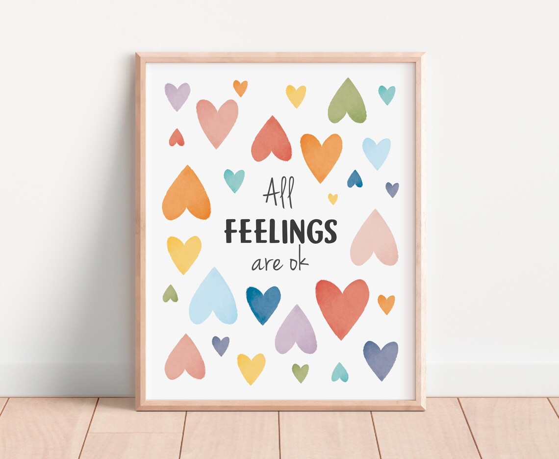 Anxiety Coping Skills Bundle, Therapy Office Art Print - Image 2