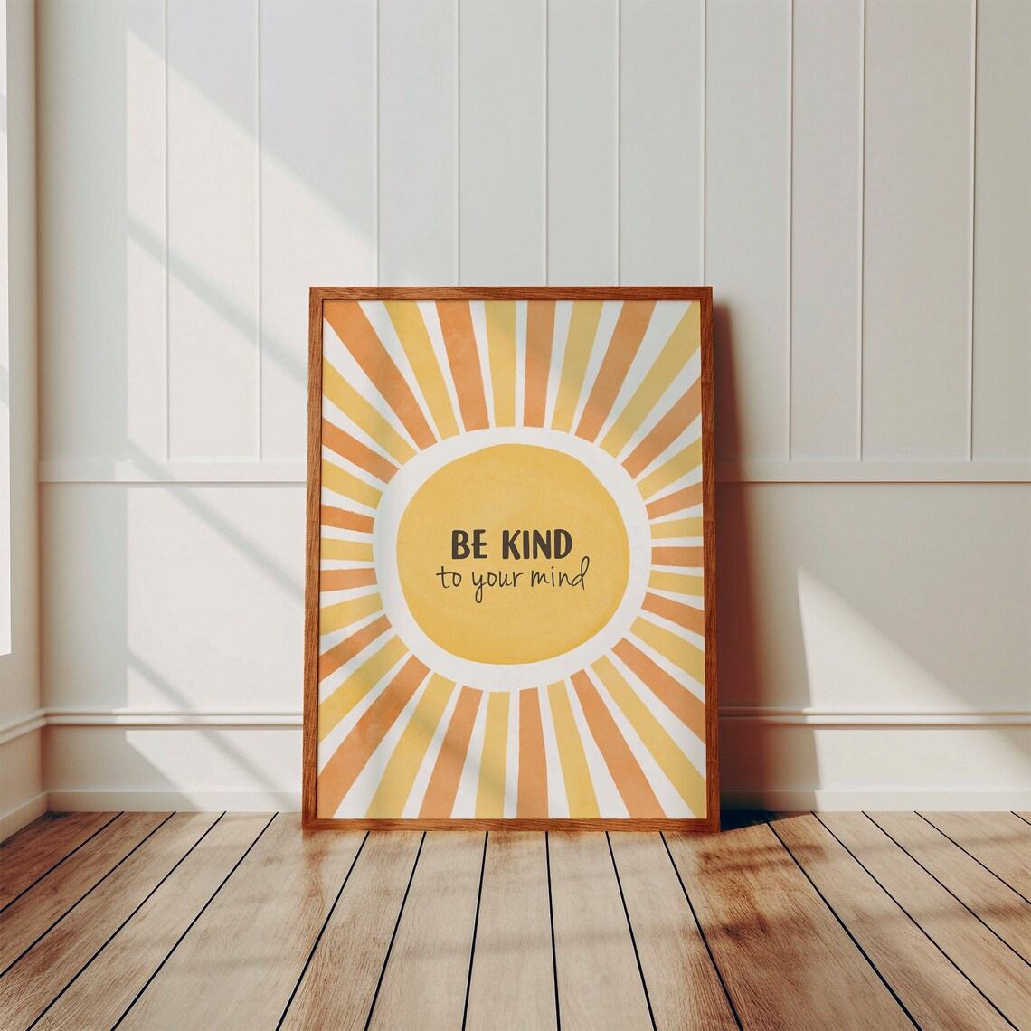 Be Kind To Your Mind Therapy Office Poster - Image 3