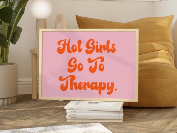 Funny Classic Art Print Hot Girl Shit Quote Trendy Wall Art Prints And Posters Pink Girly Inspirational Bedroom Wall Decor Bathroom Prints