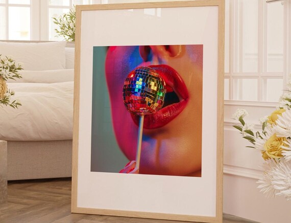 Dressing Room Disco Ball, Bar Cart Decor