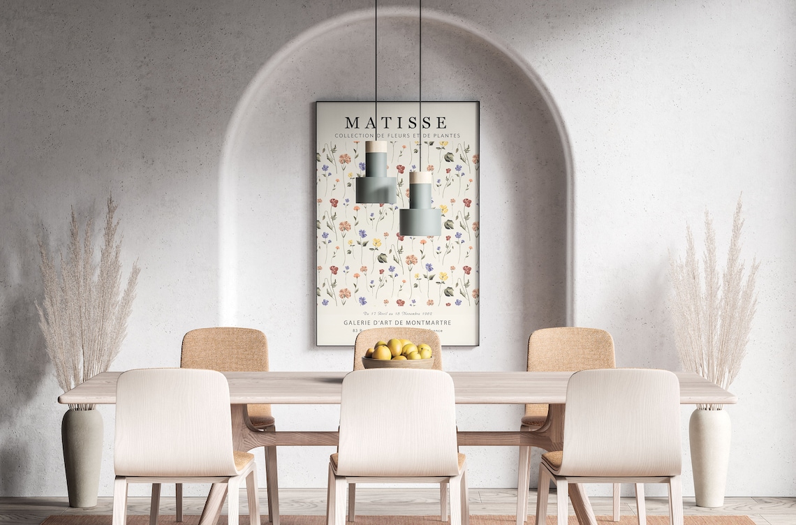 Matisse Flower Market Art Print, Tokyo Botanical Poster - Image 3