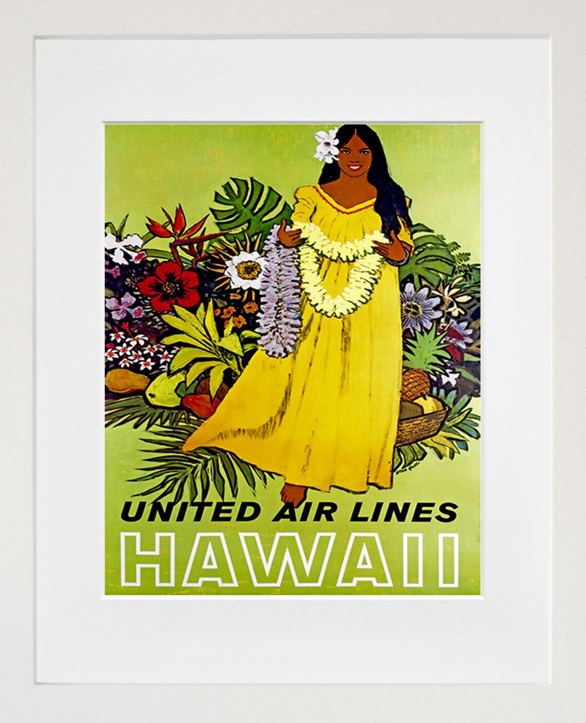 Hawaii Travel Poster, Hawaiian Decor Art Print - Image 2