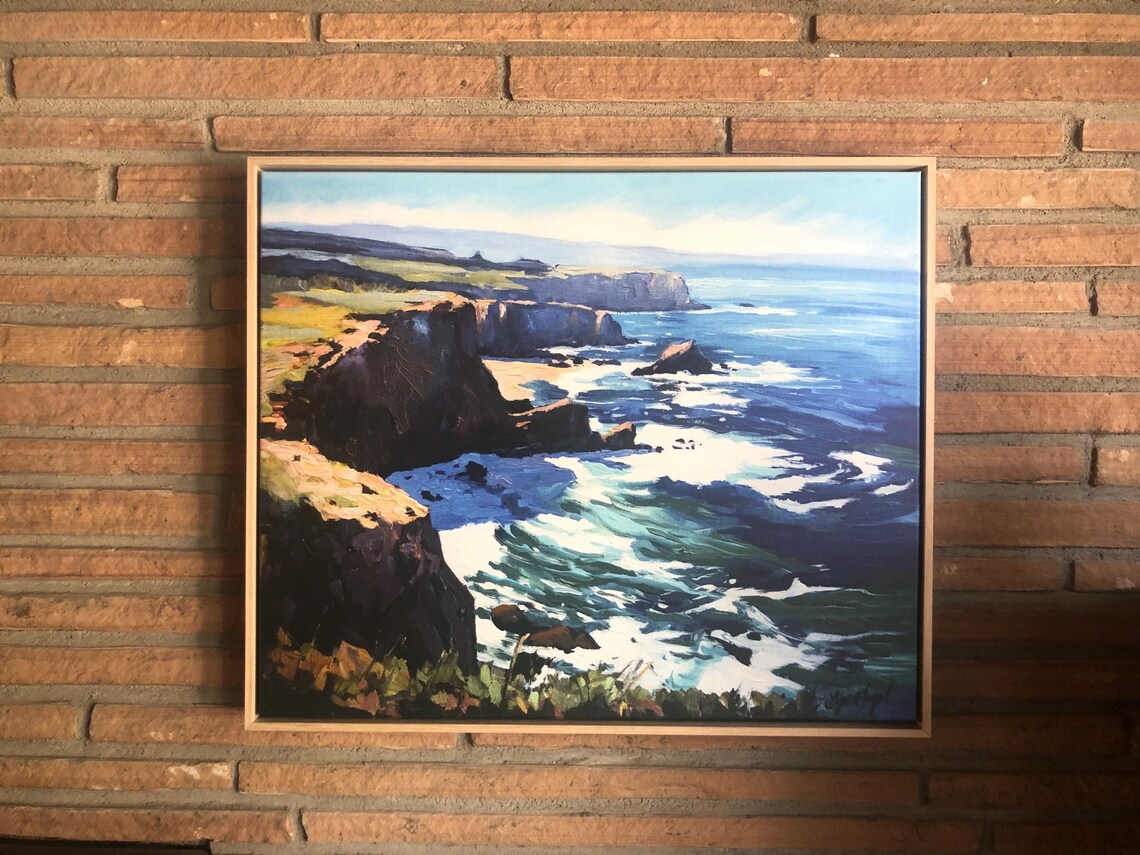 Big Sur Point Lobos Coast Art Print, Monterey Decor - Image 2