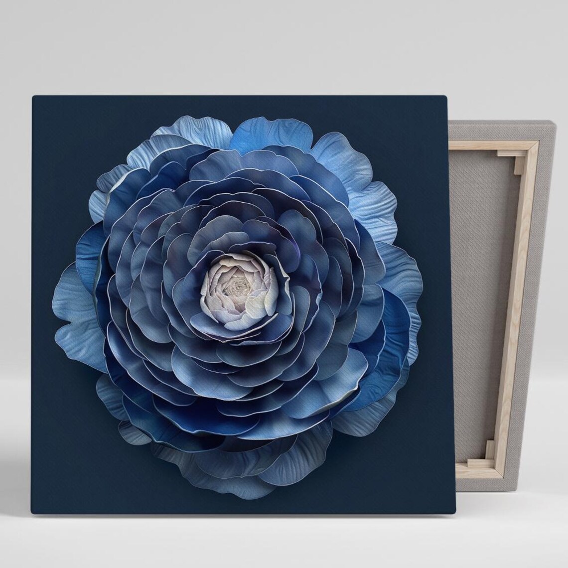 Camellia Floral Modern Art Print, Botanical Decor