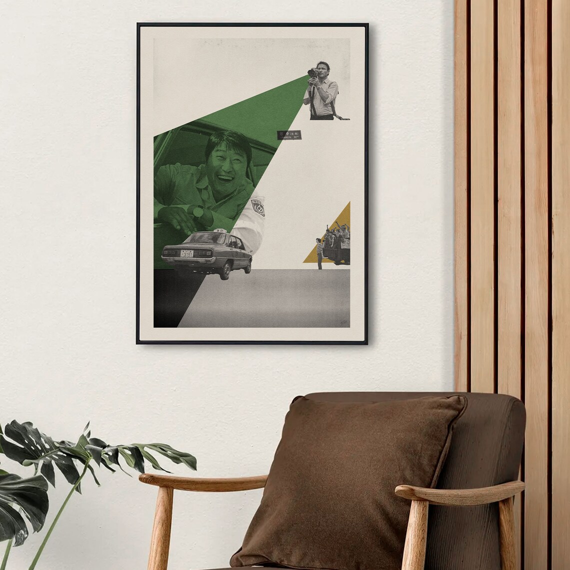A Taxi Driver Korean Film Minimalist Taxi Movie Scene Art Poster - Image 2